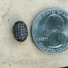 Pave Diamond 7mm Beads Barrel Shape Beads 925 Silver Diamond Jewelry Beads.