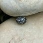 Pave Diamond 7mm Beads Barrel Shape Beads 925 Silver Diamond Jewelry Beads.