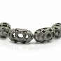 Pave Diamond Filigree Beads 925 Silver Diamond Necklace Beads Additional Jewelry