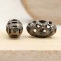 Pave Diamond Filigree Beads 925 Silver Diamond Necklace Beads Additional Jewelry