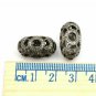 Pave Diamond Filigree Beads 925 Silver Diamond Necklace Beads Additional Jewelry
