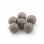 Pave Diamond 10mm Beads 925 Silver Diamond Findings Beads Ball.