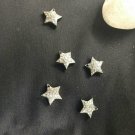 Pave Diamond Star Beads 925 Silver Diamond Beads Additional Jewelry Beads. Pave Diamond Star Beads 925 Silver Diamond Beads Additional Jewelry Beads.