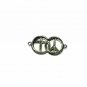 Rosecut Pave Diamond Bracelet Connector 925 Silver Handmade Connector Charm.