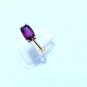 Purple Garnet 925 Silver Solitaire Ring Color Change Garnet Ring For Girlfriend.