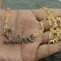 Pave Diamond Necklace For Loved Ones 925 Silver Diamond Necklace For Christmas.
