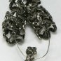 Rondelle Spacers Pave Diamond Beads 925 Silver Handmade Jewelry Findings Charm.