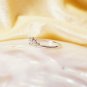 14k Gold Art Deco Diamond Ring Wedding Stackable Ring Gold Crown Diamond Ring.