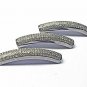 Pave Diamond Jewelry Connector 925 Silver Diamond Necklace Connector Findings.