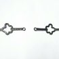 Pave Diamond Star Fish Connector 925 Silver Diamond Necklace Connector Supplies.