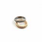 Pave Diamond Round Lock 925 Silver Lock Charm Necklace Enhancer Findings Gift.