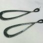 Pave Diamond Teardrop Dangle Earring 14k Gold 925 Silver Diamond Drop Earring.
