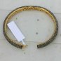 Pave Diamond Bangle 14k Gold&925 Silver Diamond Ethnic Bangle Bracelet Gift.