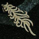 Solid 14k Gold Diamond Leaf Pendant Jewelry Fine Gold Diamond Leaf Birthday Gift Solid 14k Gold Diamond Leaf Pendant Jewelry Fine Gold Diamond Leaf Birthday Gift