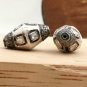 Pave Diamond Oval Beads 925 Silver Diamond Polki Beads Rondelle Beads Findings.