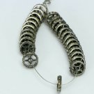 Rondelle Spacer Pave Diamond Beads 925 Silver Jewelry Findings Necklace Beads.