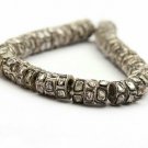 Diamond Polki Beads Rondelle 925 Silver Diamond Beads Spacers Wholesale Findings