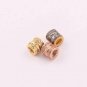 Pave Diamond 6mm Spacer Beads 925 Silver Diamond Rondelle Beads Jewelry Findings