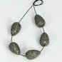 Pave Diamond Drop Beads 14mm 925 Silver Diamond Beads Jewelry Beads Findings.