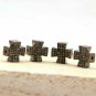 Cross Beads Pave Diamond Beads 925 Silver Diamond Beads Additional Jewelry.