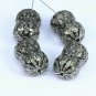 Pave Diamond Beads For Bracelet Necklace Making 925 Silver Diamond Beads.