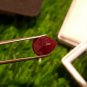 3.20 cts Mozambique Ruby Deep Blood Red UNHEATED Ruby Cut Stone 100%Natural.