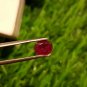Mozambique Ruby 0.80Cts UNHEATED Ruby Cut Stone 100%Natural Ruby CERTIFIED.