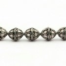 Polki Beads Pave Diamond Beads 925 Silver Diamond Beads Jewelry Making Beads.