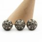 Polki Beads Pave Diamond Beads 925 Silver Diamond Beads Jewelry Making Beads.