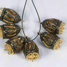 Tassel Beads Antique Pave Diamond Beads 925 Silver Diamond Beads For Jewelry.