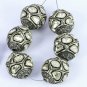 Necklace Beads 925 Silver Polki Diamond Round Jewelry Beads Wholesale Polki Bead