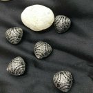 Pave Diamond Triangle Beads 925 Silver Diamond Necklace Beads Findings.