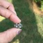 RoseCut Diamond Beads Findings 925 Silver Pave Diamond Polki Beads Supplies.