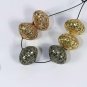 Pave Diamond Melon Beads 925 Silver Diamond Beads Diamond Findings Ball Beads.