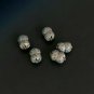 Pave Diamond Beads 925 Silver Necklace Beads Wholesale Peanut Beads Jewelry Gift
