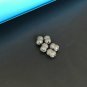 Pave Diamond Beads 925 Silver Necklace Beads Wholesale Peanut Beads Jewelry Gift