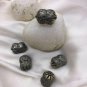 Pave Diamond Beads 925 Silver Necklace Beads Wholesale Peanut Beads Jewelry Gift