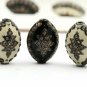 Pave Diamond Beads Spacers Design 925 Silver Marquise Shaped Flat Diamond Beads.