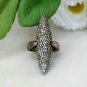 Spike Ring Pave Diamond Ring 925 Silver Diamond Ring For Anniversary Gift.