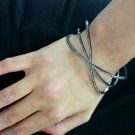 Pave Diamond Cuff Bracelet 925 Silver Diamond Bangle Bracelet Birthday Gift. Pave Diamond Cuff Bracelet 925 Silver Diamond Bangle Bracelet Birthday Gift.