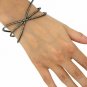 Pave Diamond Cuff Bracelet 925 Silver Diamond Bangle Bracelet Birthday Gift.