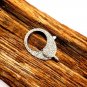 Pave Diamond Lobster Clasp 925 Sterling Silver Diamond Jewelry Findings.