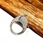 Pave Diamond Lobster Clasp 925 Sterling Silver Diamond Jewelry Findings.