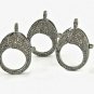 Pave Diamond Lobster Clasp 925 Sterling Silver Diamond Jewelry Findings.