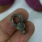 Lobster Claw Natural Pave Diamond Jewelry Findings Clasps Extra Accessory.