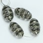 Handmade Pave Diamond Beads Findings 925 Silver Diamond Beads For Jewelry.