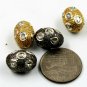 Oval Beads Polki Diamond Spacers 925 Silver Pave Diamond Wholesale Jewelry Beads