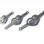 Pave Diamond Heart Connector 925 Silver Diamond Bracelet Chain Connector Supply.