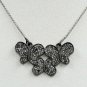 Butterfly Pendant Pave Diamond 925 Silver Fashion Dainty Diamond Pendant Gift.