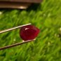 Mozambique Ruby 5.48cts Pigeon Blood Red Rare size Natural Ruby CERTIFIED.